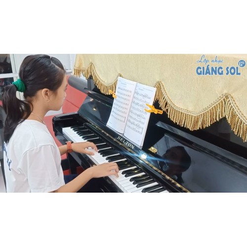 Dạy Đàn Piano Quận 12 || Old Mac Donald || Thái Vy || Lớp nhạc Giáng Sol Quận 12