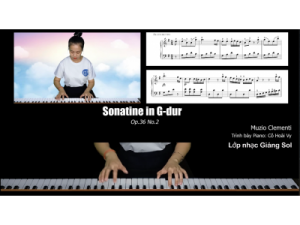 Sonatine In G-Dur ( Clementi ) || Cô Hoài Vy || Dạy Đàn Piano Quận 12