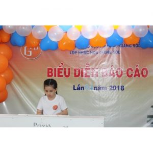 DIỄN BÁO CÁO LẦN 4 NĂM 2018 (Lớp nhạc họa Giáng Sol)