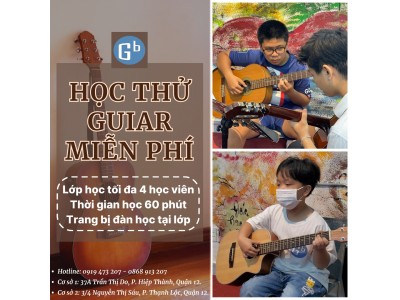 TRUNG TÂM DẠY ĐÀN GUITAR UY TÍN QUẬN 12