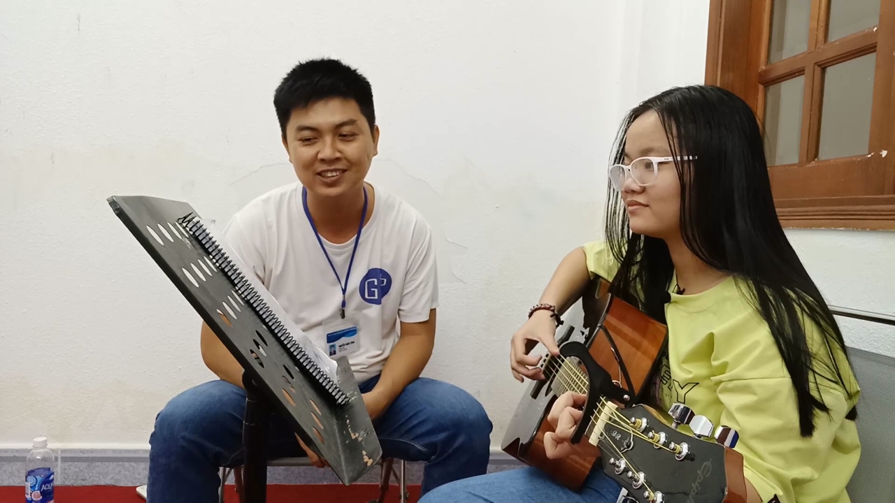 Tình Ca Du Mục Guitar - Bình An || Dạy guitar quận 12, Lớp nhạc Giáng Sol Quận 12, Dạy đàn Guitar cơ bản Quận 12, lớp dạy đàn piano quận 12, dạy đàn organ quận 12