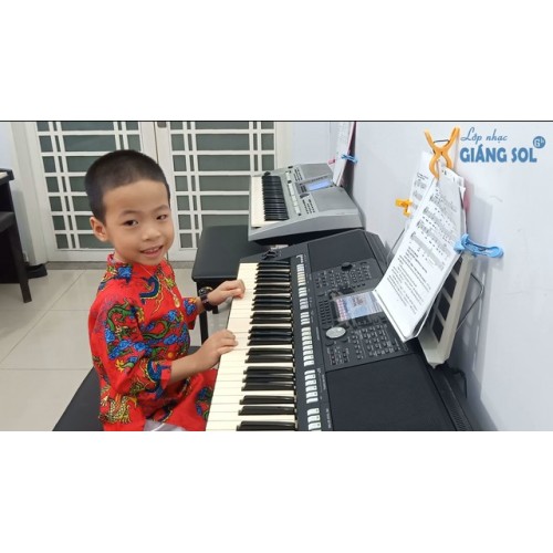 Dạy Đàn Organ Quận 12 || Bụi Phấn || Mạnh Nguyên || Lớp nhạc Giáng Sol Quận 12