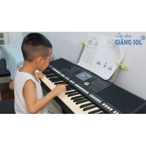 Dạy Đàn Organ Quận 12|| Cháu Đi Mẫu Giáo || Mạnh Nguyên || Lớp nhạc Giáng Sol Quận 12