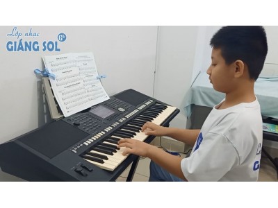 Dạy Đàn Organ Quận 12 || Hài Lòng || Bình Minh || Lớp nhạc Giáng Sol Quận 12