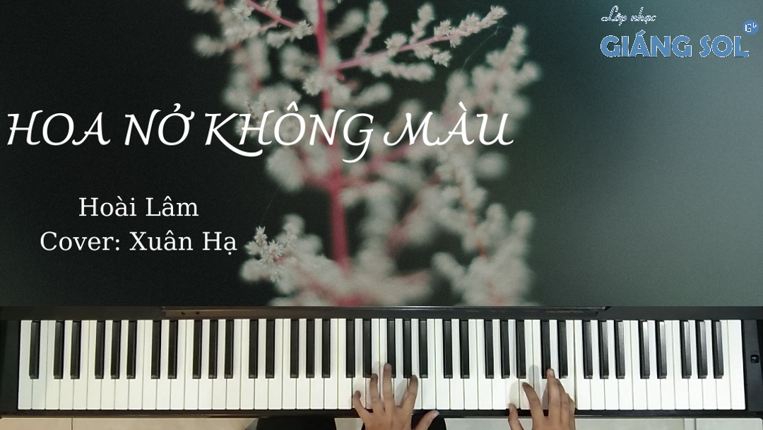 Dạy Đàn Piano Quận 12 || Hoa Nở Không Màu || Piano Cover || Lớp nhạc Giáng Sol Quận 12, lớp dạy đàn piano cover quận 12, trung tâm dạy đàn piano cho người lớn quận 12, lớp dạy đàn piano cho người mới bắt đầu quận 12, học đàn piano ở đâu tại quận 12