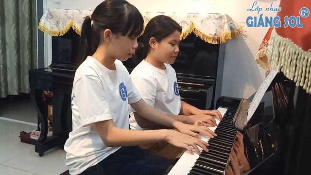 Dạy Đàn Piano Quận 12 || Dòng Sông Danube || Quỳnh Như || Phương Vy || Lớp nhạc Giáng Sol Quận 12, dạy đàn piano quận 12, học đàn piano quận 12, học đàn piano ở đâu tại quận 12, trung tâm dạy đàn quận 12, lớp nhạc quận 12, dạy đàn guitar quận 12, dạy đàn organ quận 12