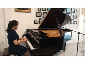 Right Here Waiting For You || Nhật Vy || Dạy Đàn Piano Quận 12 || Lớp nhạc Giáng Sol Quận 12