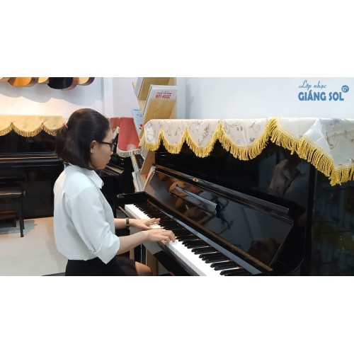 Dạy Đàn Piano Quận 12 || Tôi Thấy Hoa Vàng Trên Cỏ Xanh || Cô Ngọc || Lớp nhạc Giáng Sol Quận 12