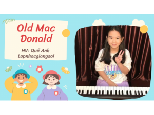 Old Mac Donald organ | Quế Anh | Dạy đàn organ tại quận 12