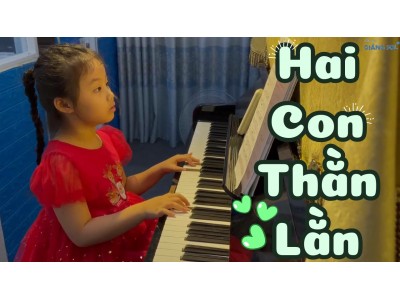 Hai con thằn lằn piano | Đông Hằng | Lớp nhạc Giáng Sol Quận 12