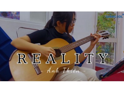 Reality guitar cover | Ánh Thiên | Lớp nhạc Giáng Sol Quận 12