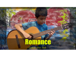 Romance guitar solo | Duy Anh | Lớp nhạc Giáng Sol Quận 12