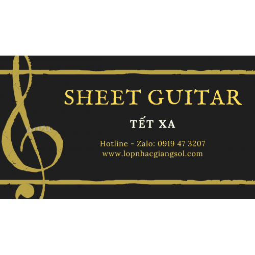 Sheet Tết xa