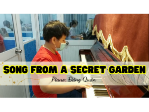 Song From A Secret Garden piano | Đăng Quân | Lớp nhạc Giáng Sol Quận 12