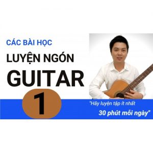 Tự học guitar tại nhà | Bài LUYỆN NGÓN SỐ 1 CHO NGƯỜI MỚI HỌC LẦN ĐẦU TIÊN