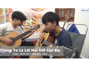 Tháng Tư Là Lời Nói Dối Của Em guitar | Thanh Hải & Thầy Quốc Thuận | Lớp nhạc Giáng Sol Quận 12