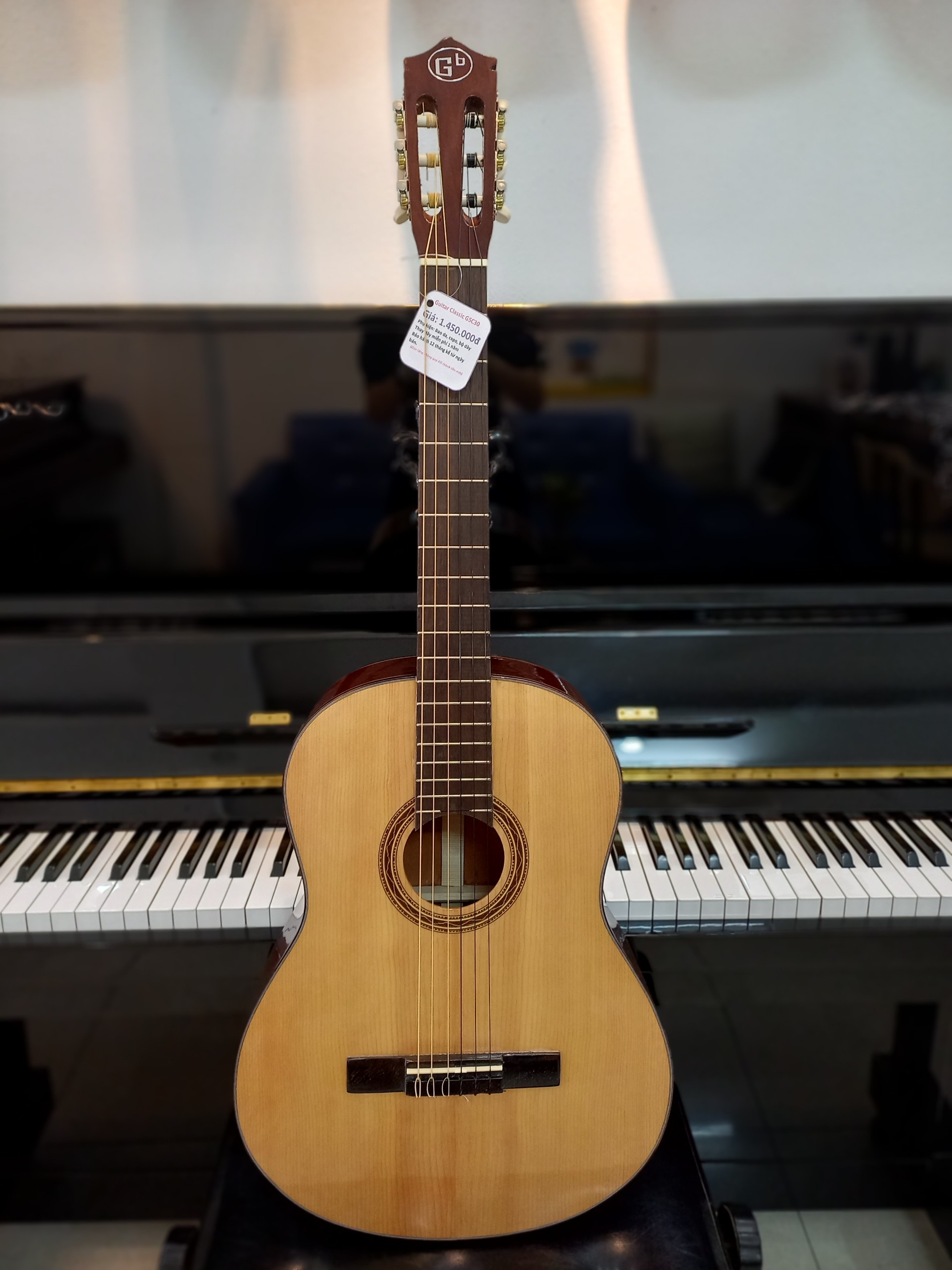 Bán đàn Guitar Classic GS C30 || Shop Nhạc Cụ Giáng Sol Quận 12, bán đàn guitar dây ni-long, bán đàn guitar chất lượng quận 12, shop nhac cu quan 12, nhạc cụ Giáng Sol, bán đàn guitar gò vấp, nơi bán đàn guitar quận quận 12, bán đàn guitar online quận 12, bán đàn guitar sinh viên hồ chí minh